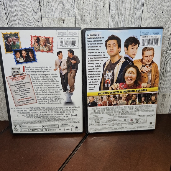 Harold & Kumar Lot of 2 DVDs Go To White Castle/Escape From Guantanamo Bay - Picture 4 of 7